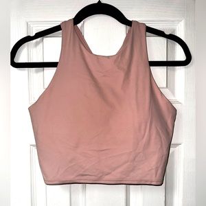 Athleta NWOT built in bra crop top